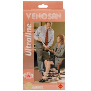 Meia Elástica Venosan Utraline 2030 Bege Bg41613