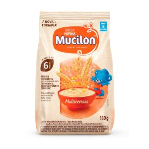 Cereal Infantil Mucilon Multicereais 180g