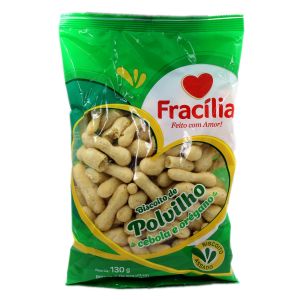 Biscoito De Polvilho Cebola e Orégano 130g Fracilia