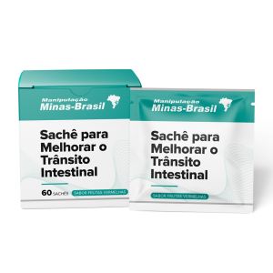 Sachê para Melhorar o Trânsito Intestinal Sabor Frutas Vermelhas 60 Sachês