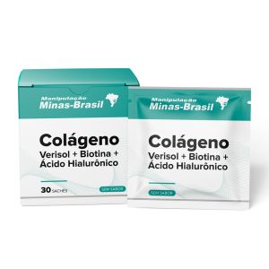 Colágeno Verisol Com Biotina E Ácido Hialurônico Sem Sabor – 30 Sachês