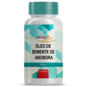Cápsula de Óleo de Semente de Abobora 250mg 30 Cápsulas