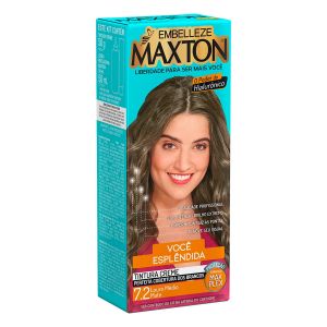 Coloração Maxton Linda e Esplêndida Louro Médio Mate 7.2 Embelleze