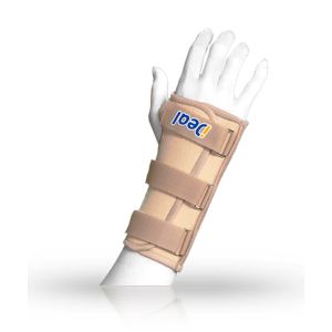 Tala Ideal Imobilizador de Pulso Lado Direito Cor Bege Tamanho Pequeno