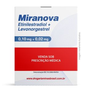 Miranova 0,10mg/0,02mg Com 21 Drágeas Bayer