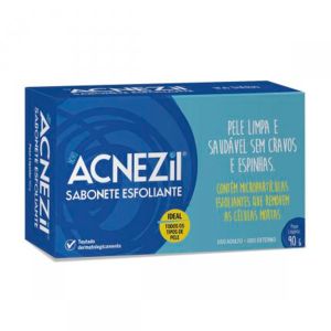 Acnezil Sabonete 90g Esfoliante Cimed