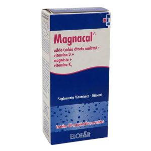 Magnacal Com 30 Comprimidos Elofar