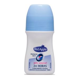 Desodorante Antitranspirante Roll-on Pele Sensível 50ml Red Apple