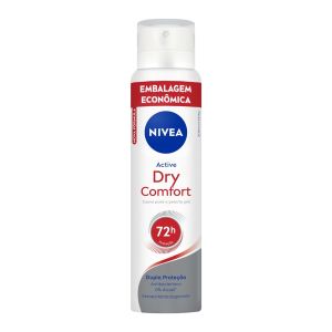Desodorante Nivea Aerosol Dry Comfort Feminino Leve 200 Pague 150Ml Nivea