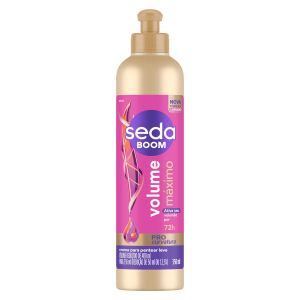 Creme para Pentear Leve Boom Pro Curvatura Volume Máximo 350ml Seda