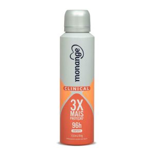 Desodorante Clinical Conforto Aerossol Antitranspirante Monange Feminino 150ml