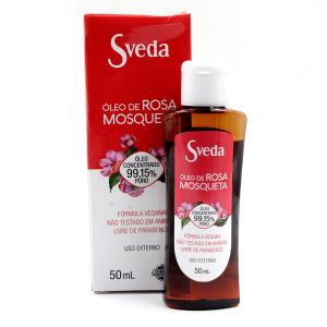 Óleo de Rosa Mosqueta 99,15% Puro 50ml Sveda