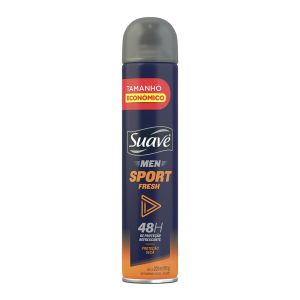 Desodorante Antitranspirante Aerossol Men Sport Fresh 200ml Suave