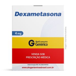 Dexametasona 4mg Com 10 Comprimidos Genérico Teuto