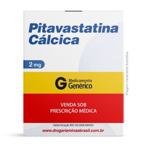 Pitavastatina Cálcica 2mg Com 30 Comprimidos Biolab