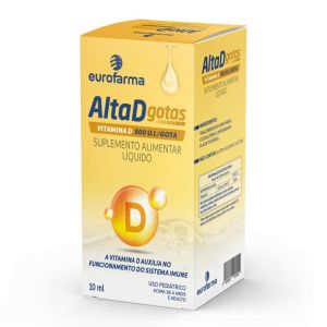 Suplemento Alimentar Alta D 500U.I Gotas 10ml Eurofarma