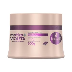 Máscara Matizadora Matiza e Violeta 300g Haskell