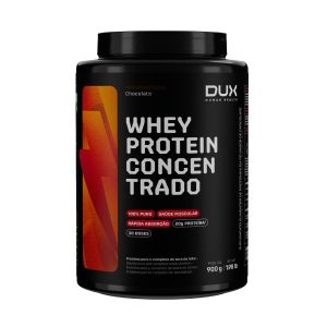 DUX Whey Protein Concentrado Sabor Chocolate 900g