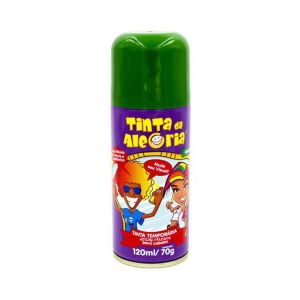 Tinta Da Alegria Temporária Para Cabelo Cor Verde 120ml Dalegria