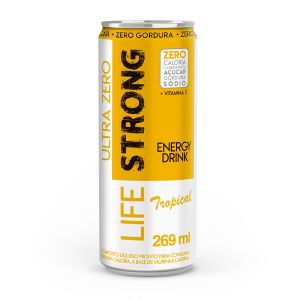Energético Ultra Zero Sabor Tropical 269Ml Life Strong