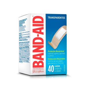 Curativos Transparentes Com 40 unidades Band-aid