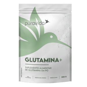 Suplemento Alimentar Glutamina Em Pó 300g Puravida
