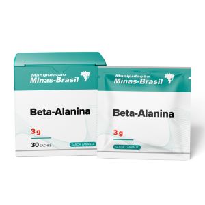 Beta-Alanina 3g 30 Sachês Sabor Laranja