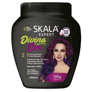 Máscara Capilar De Tratamento Divina Cor 1kg Skala