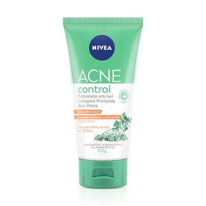 Sabonete Facial Em Gel Acne Control Limpeza Profunda Dos Poros 150g Nivea