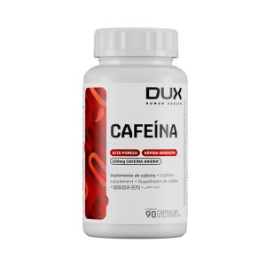 DUX Termogênico Cafeína Pura 200Mg Com 90 Cápsulas