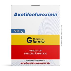 Axetilcefuroxima 500mg Com 10 Comprimidos Genérico Neo Química