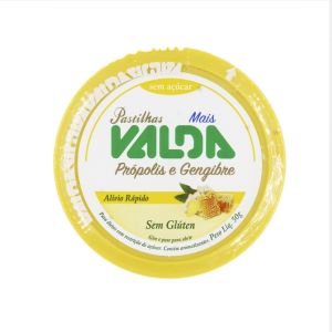 Pastilha Valda Mais Sabor Própolis e Gengibre Com 50g