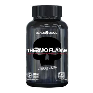 Termogênico Thermo Flame 120 Tabletes Black Skull