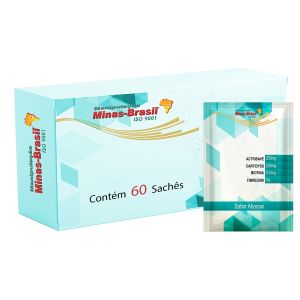 Actrisave 250Mg+Cartidyss 200Mg+Biotina 0,5Mg+Fibregum 5g – 60 Sachê Sabor Abacaxi