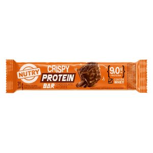 Crispy Protein Bar Sabor Chocolate Ao Leite 30G Nutry