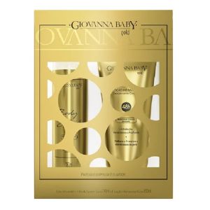 Kit Gold Body Splash 260ml e Loção Hidratante 200ml Giovanna Baby