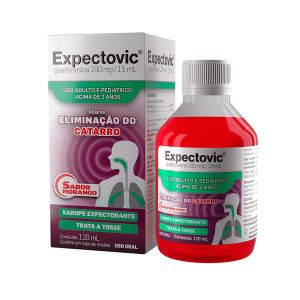 Expectovic Xarope Sabor Morango Frasco 120ml