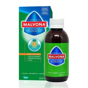 Solução Antisséptica Bucal Malvona com 200ml
