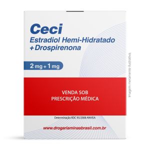 Ceci Estradiol 1mg e Drospirenona 2mg Com 84 comprimidos Libbs