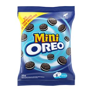 Biscoito Recheado Mini Oreo 35g Lacta