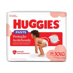Fralda Huggies Roupinha Supreme Care XXG Com 24 Unidades