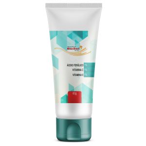Ácido Ferúlico 1% Com Vitamina C 1% e Vitamina E 1% - 60G