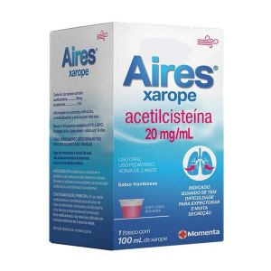 Aires 20mg/ml Xarope 120ml Com 1 Copo Dosador Momenta