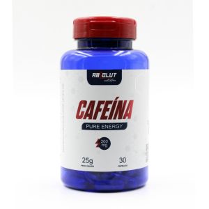 Cafeína Pure Energy 200Mg Com 30 Cápsulas Absolut Nutrition
