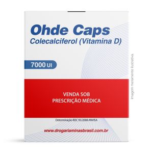 Ohde Caps Colecalciferol 7000ui Com 30 Cápsulas Moles Momenta