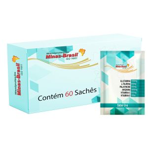 Fórmula Pós-Treino Glutamina + Arginina + Palatinose 60 Sachês Uva