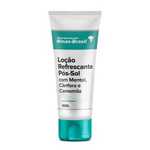 Loção Refrescante Pós-Sol Com Mentol, Cânfora e Camomila - 300G