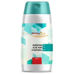 Shampoo Sem Sal Com Queratina + Aloe Vera + Pantenol 200ml