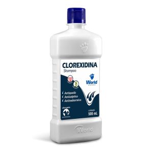 Shampoo Clorexidina Dug's World Cães e Gatos Com 500ml