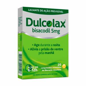 Laxante Dulcolax 5mg 20 Drágeas